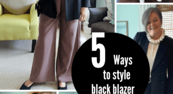 5 Stylish Ways to Wear a Black Blazer with Confidence