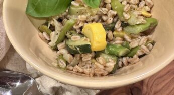 Savory Farro with Sautéed Vegetables – A Nutty & Hearty Dish