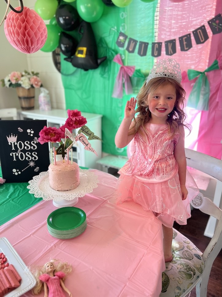 Wicked 4 You: A Pink and Green Wicked 4th Birthday Party