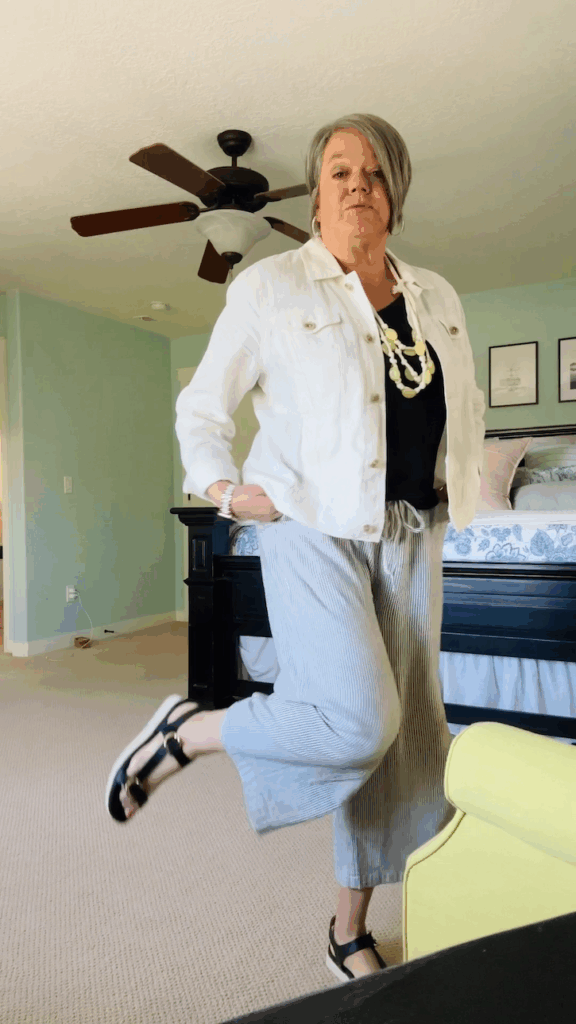 summer outfit for women over 50