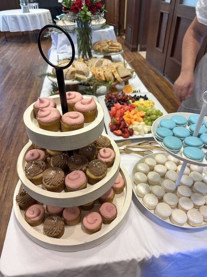 catering a 60th wedding anniversary dinner