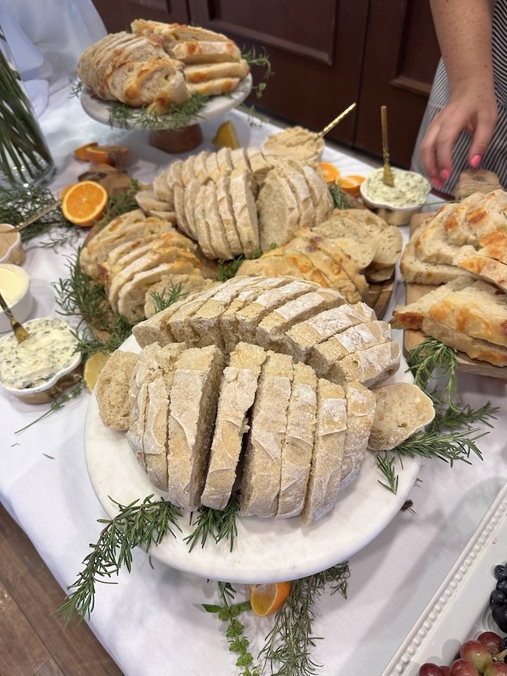 catering a 60th wedding anniversary dinner