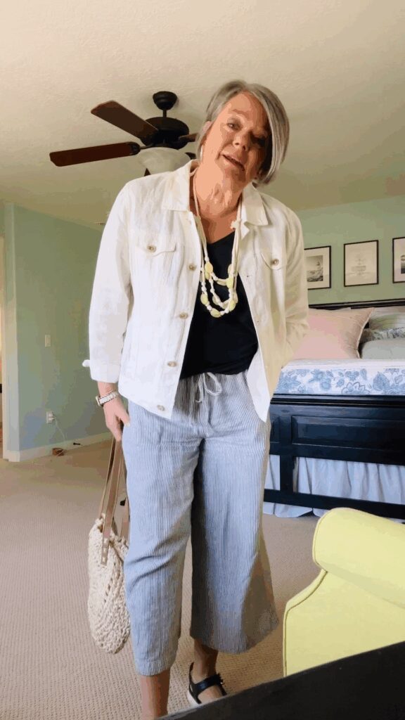 summer outfit for women over 50