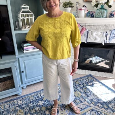 summer outfit for women over 50
