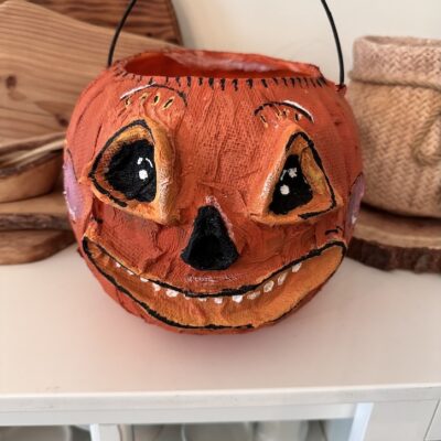 How to Create a Vintage Looking Pumpkin Craft
