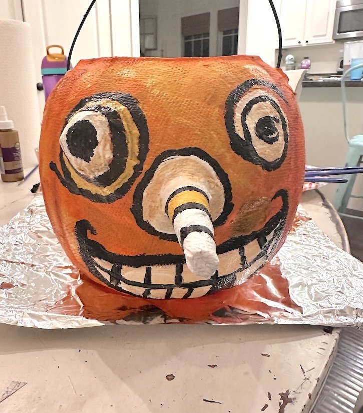 How to Create a Vintage Looking Pumpkin Craft 