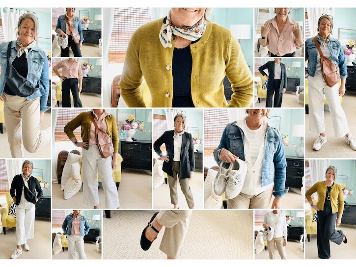 22 day capsule wardrobe for women over 50 karins kottage