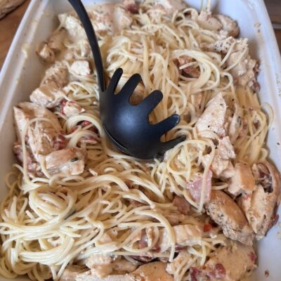 How to Make Creamy Chicken Pasta with Bacon