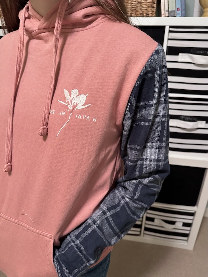 thrifted upcycle sweatshirt
