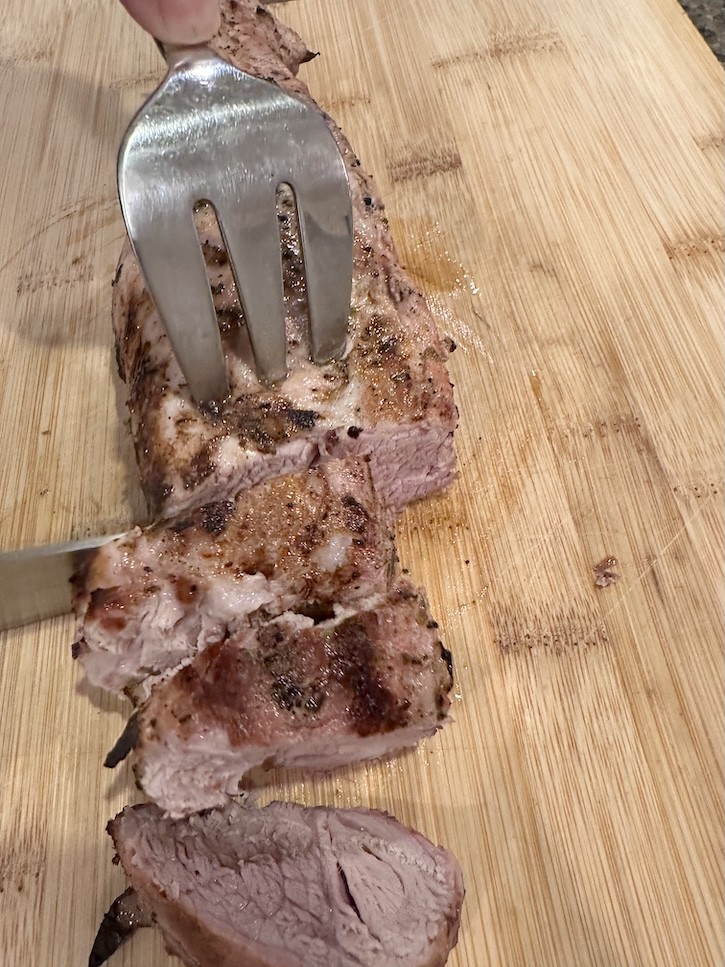 oven roasted pork loin with apples