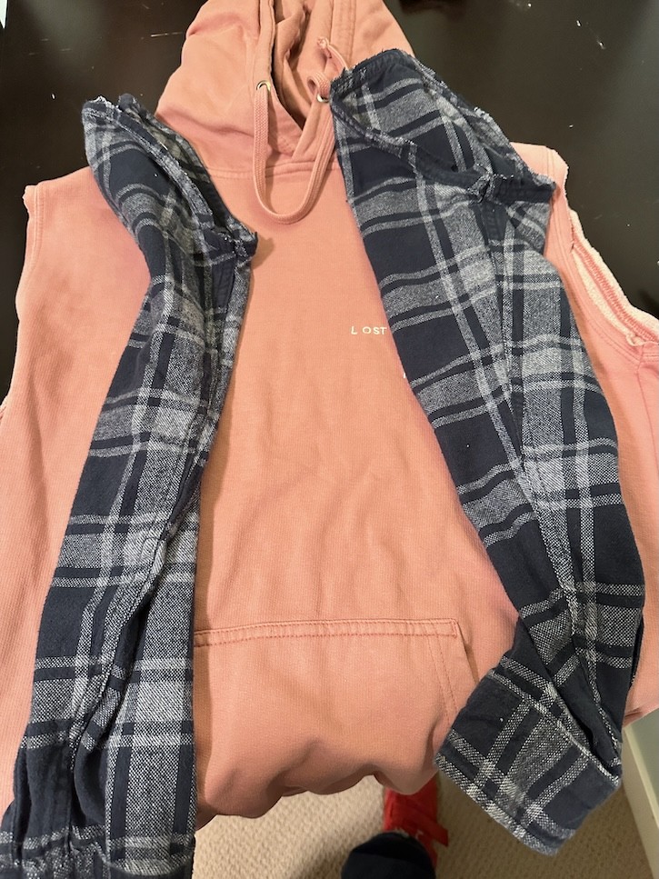 Thrifted upcycle sweatshirt