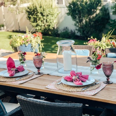 outdoor tablescape ideas