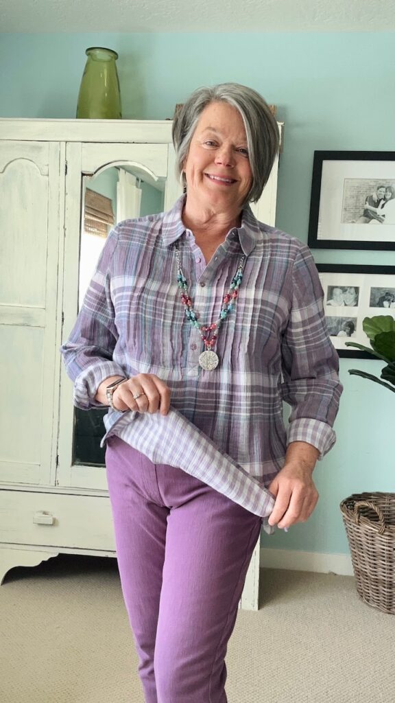 spring outfit women over 50