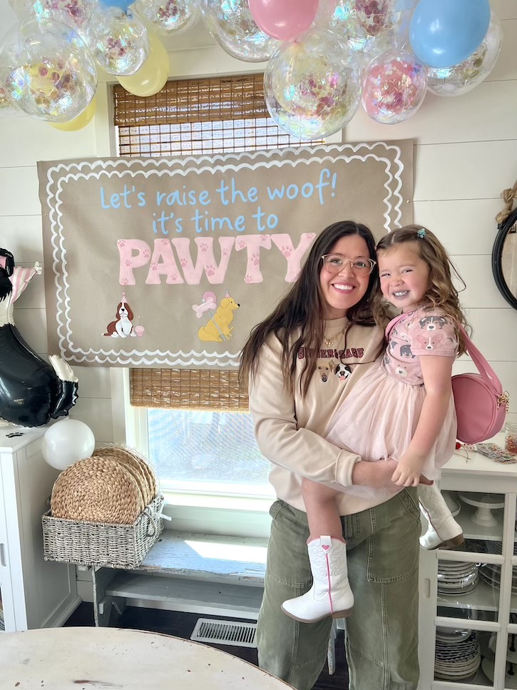 puppy themed 5 year old birthday party