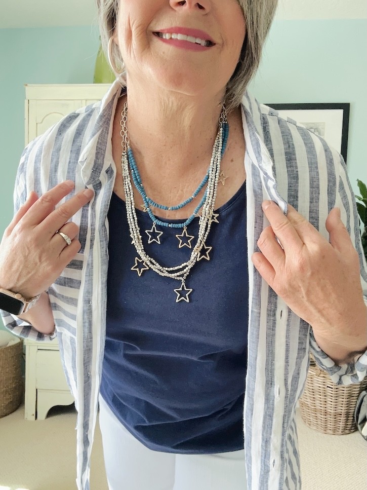 A versatile summer outfit for women over 50