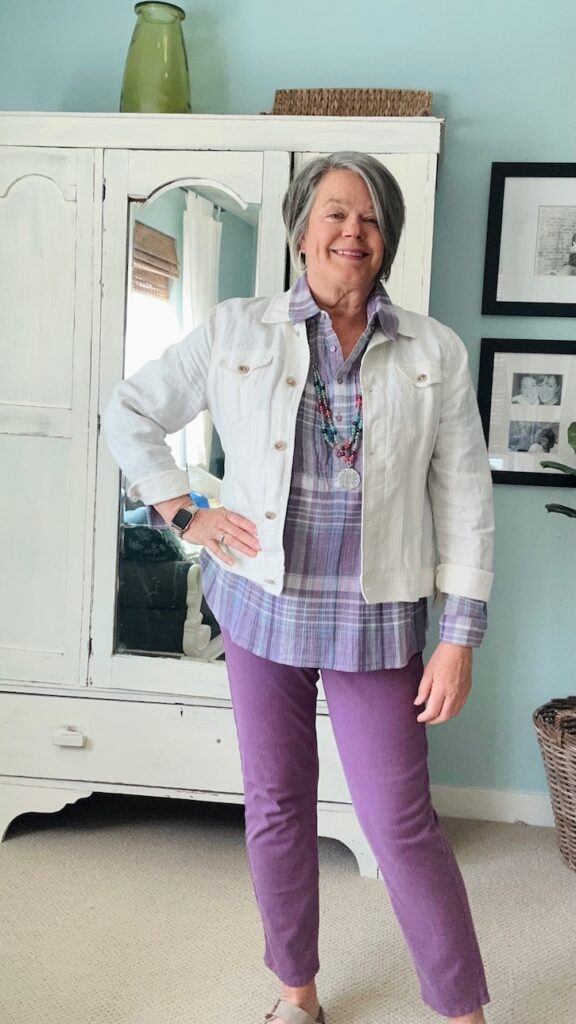 spring tunic outfit women