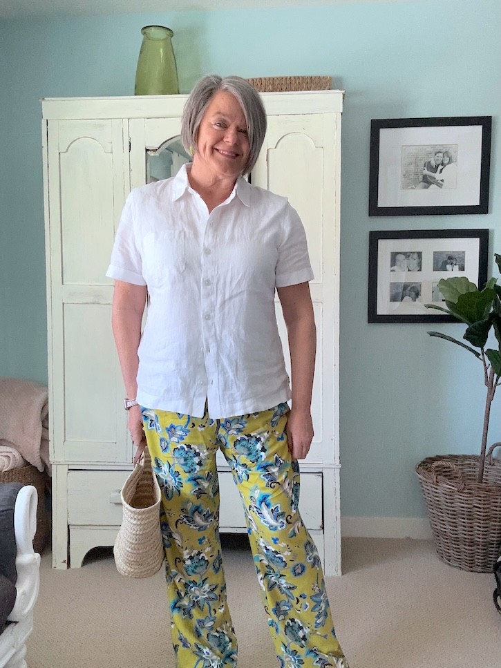 How to Wear Vibrant Pants Over 50 with Confidence