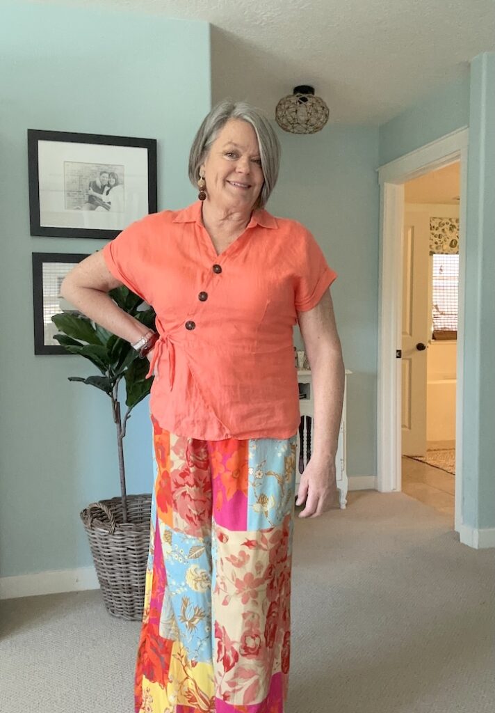 how to style palazzo pants over 50