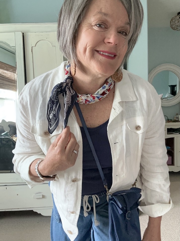 lightweight jeans outfit