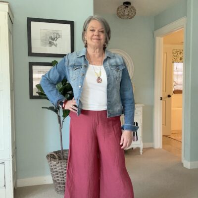 cropped palazzo pants for women over 50