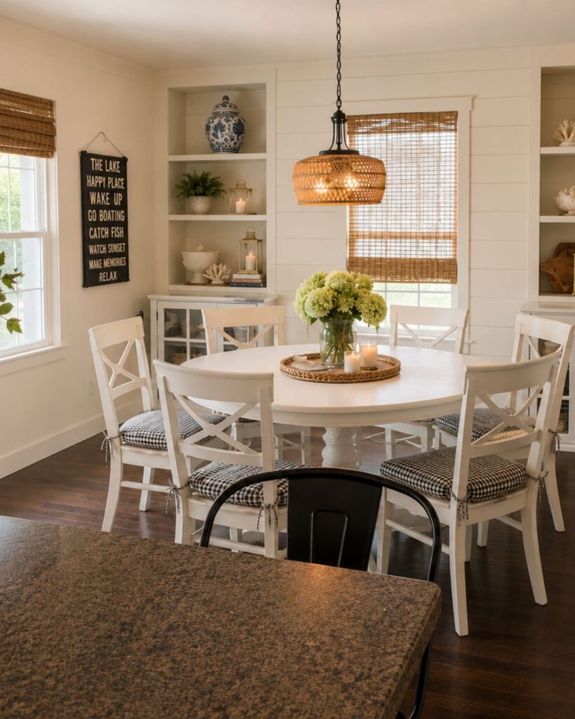AI home decorating ideas for kitchen nook
